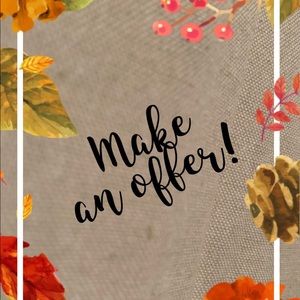 Feel free to make an offer!